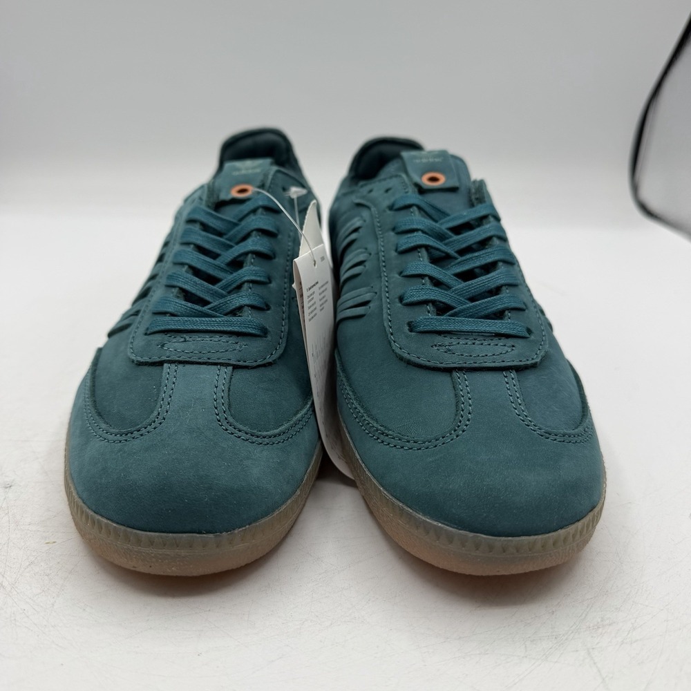 Adidas Samba Shoes Womens Size 10 Green Vapour Leather Casual Sneakers BY2832 - Picture 4 of 15